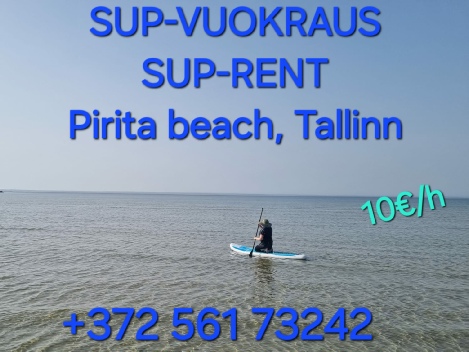  SUP lauta vuokraus Tallinna